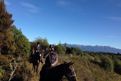 Horse trekking